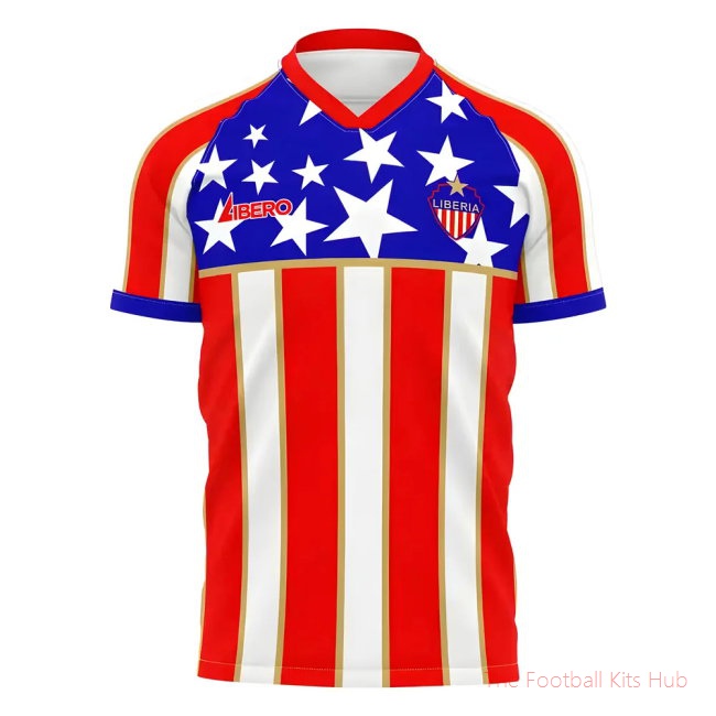 Liberia 2025-2026 Home Concept Football Kit (Libero) - Baby-unisoccer store