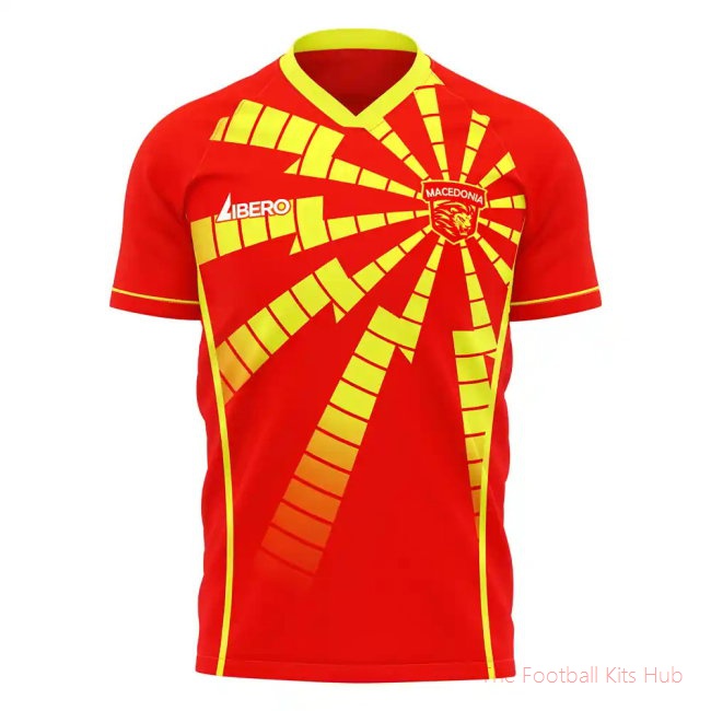 North Macedonia 2025-2026 Home Concept Shirt (Libero)-unisoccer store