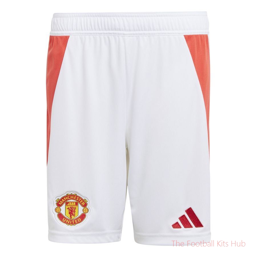 Manchester United Home Shorts 2024/25 Kids-unisoccer store