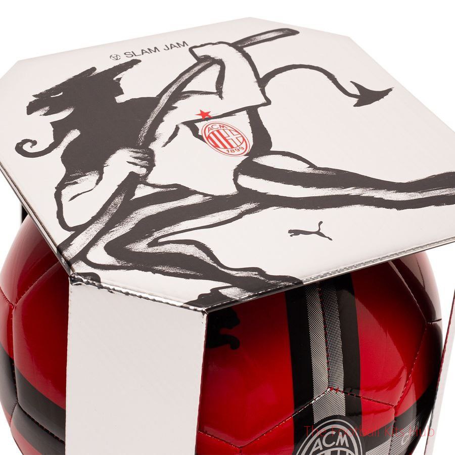 Milan X Slam Jam Football - For All Time Red/Black-unisoccer store