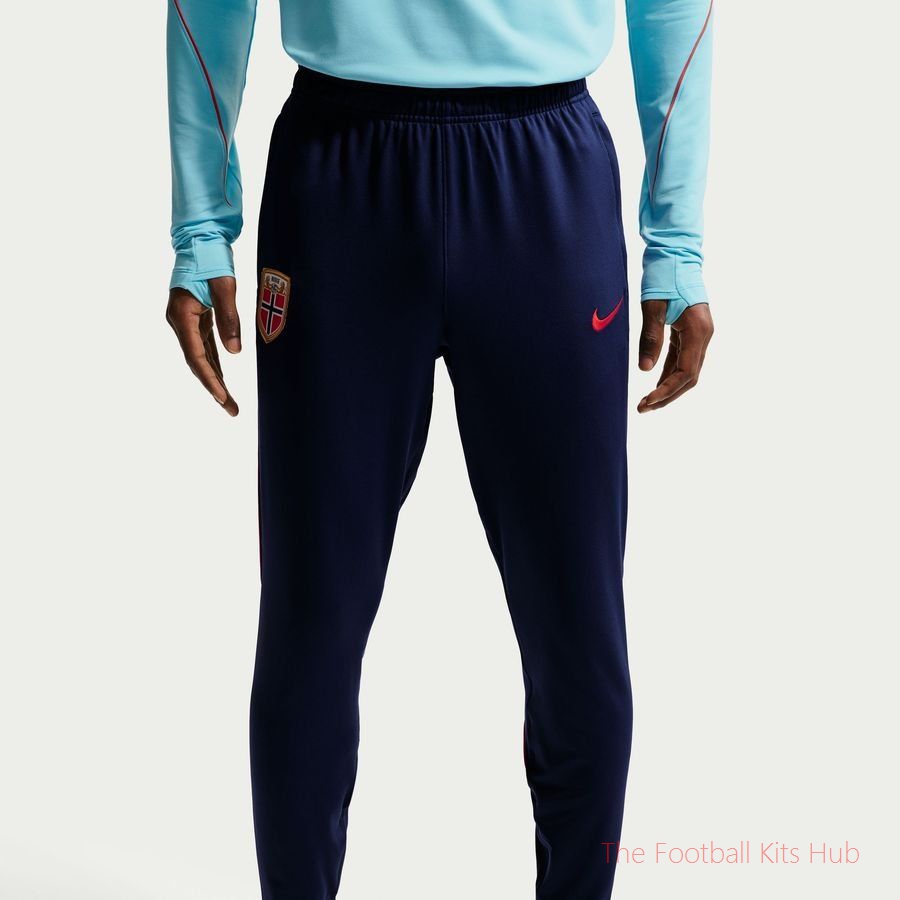 Norway Training Trousers Dri-FIT Strike World Cup 2026 - Blue Void/Black/Chile Red-unisoccer store
