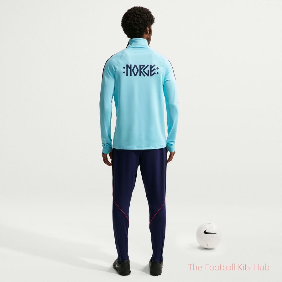 Norway Training Trousers Dri-FIT Strike World Cup 2026 - Blue Void/Black/Chile Red-unisoccer store