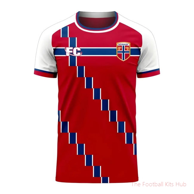 Norway 2020-2021 Home Concept Football Kit (Fans Culture)-unisoccer store