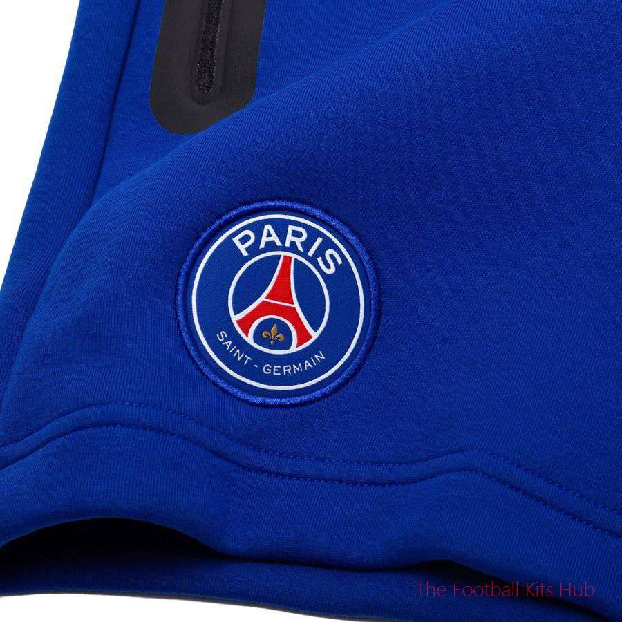 Paris Saint Germain Sweat Shorts NSW Tech Fleece - Old Royal/White-unisoccer store