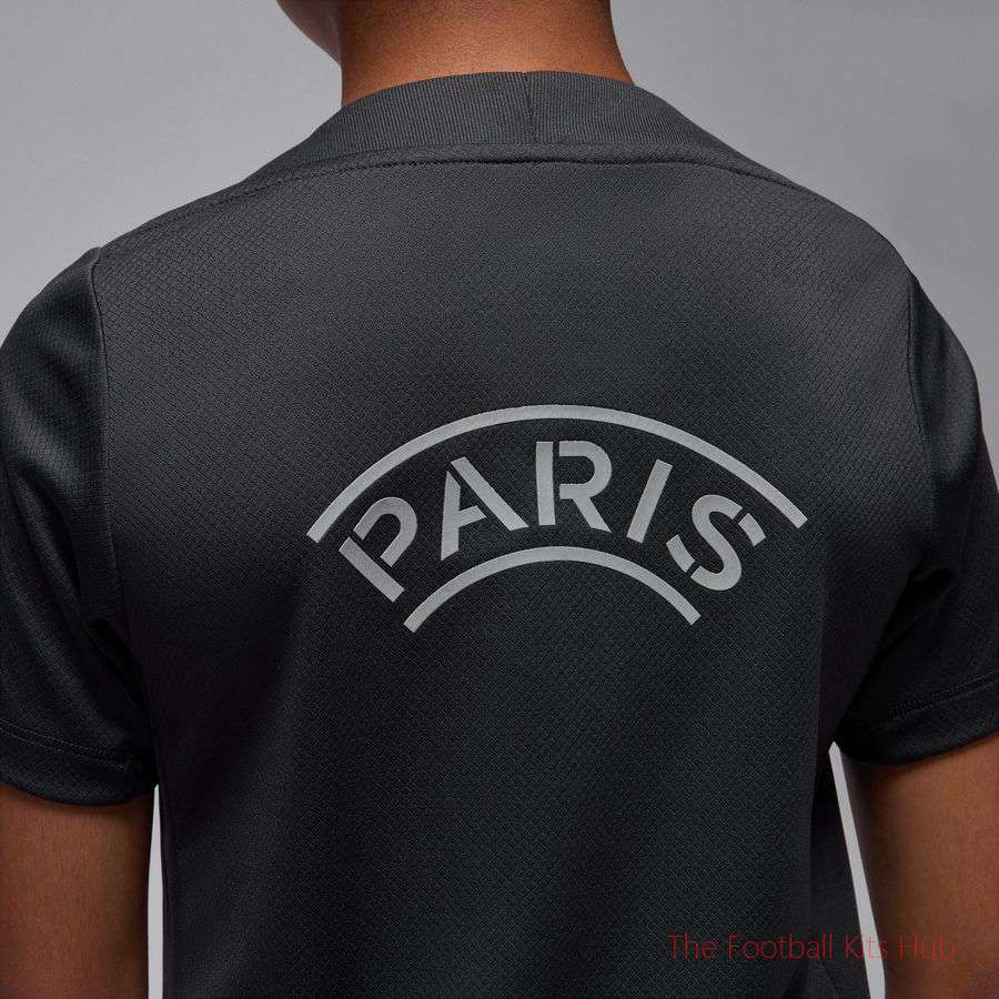 Paris Saint Germain Training T-Shirt Dri-FIT Strike 4th Jordan x PSG - Particle Grey/Off Noir Kids-unisoccer store