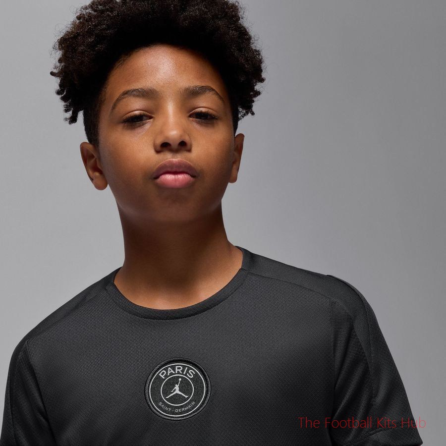 Paris Saint Germain Training T-Shirt Dri-FIT Strike 4th Jordan x PSG - Particle Grey/Off Noir Kids-unisoccer store
