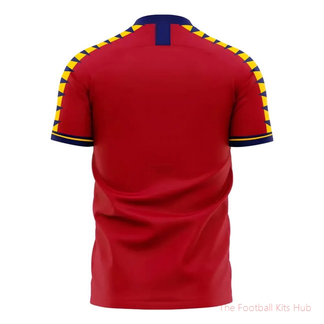 Spain 2025-2026 Home Concept Football Kit (Libero) (SERGIO RAMOS 15)-unisoccer store