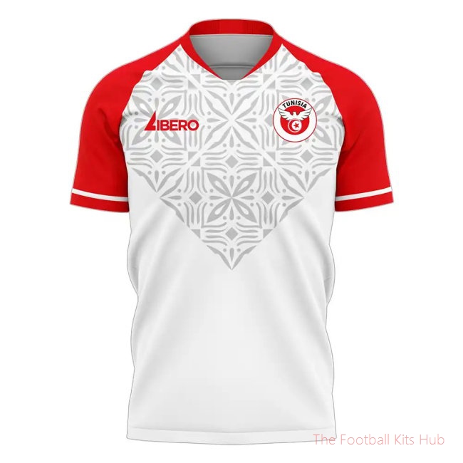 Tunisia 2025-2026 Home Concept Football Kit (Libero) - Womens-unisoccer store