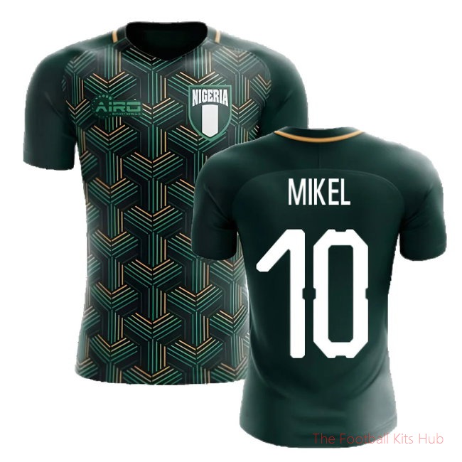 2025-2026 Nigeria Third Concept Football Shirt (Mikel 10)-unisoccer store