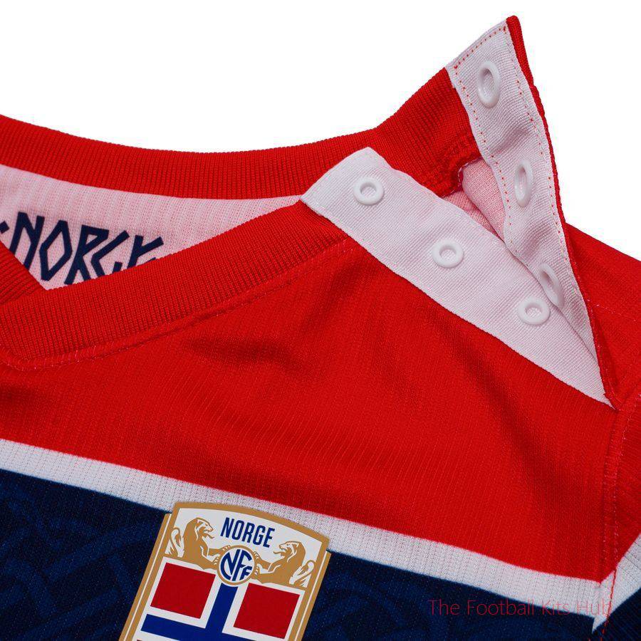 Norway Home Shirt World Cup 2026 Baby-Kit Kids-unisoccer store