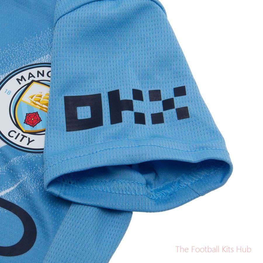 Manchester City Home Shirt 2025/26 Mini-Kit Kids-unisoccer store