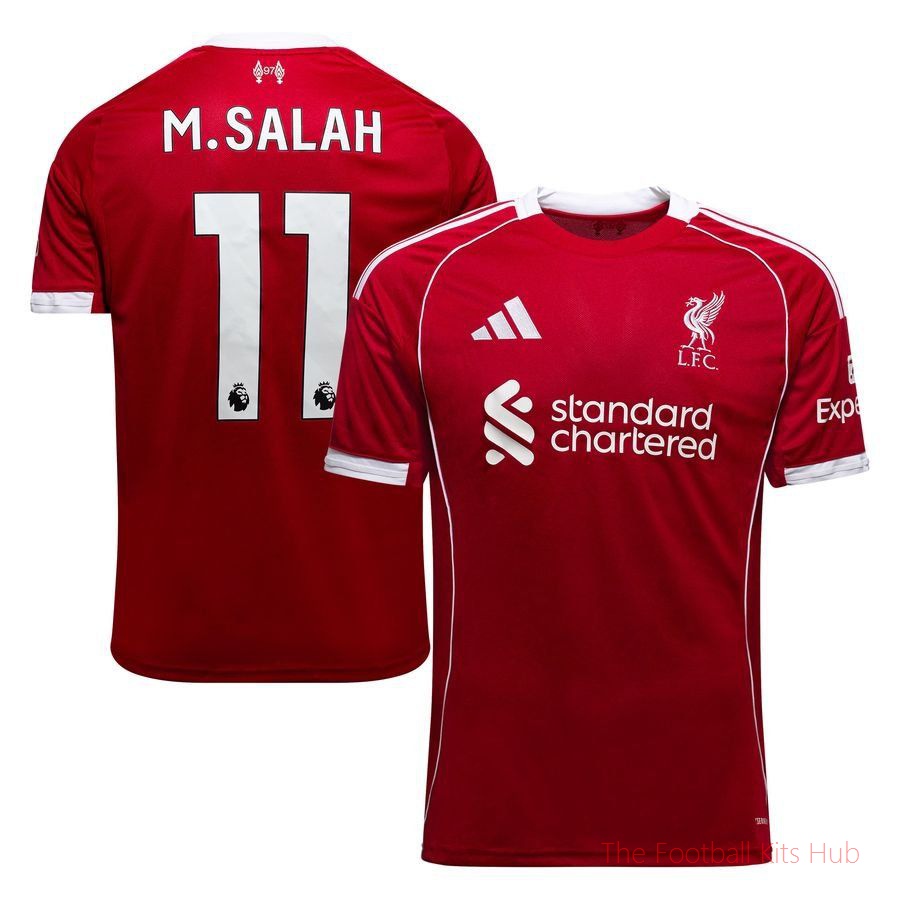 Liverpool Home Shirt 2025/26 M.SALAH 11 Kids-unisoccer store