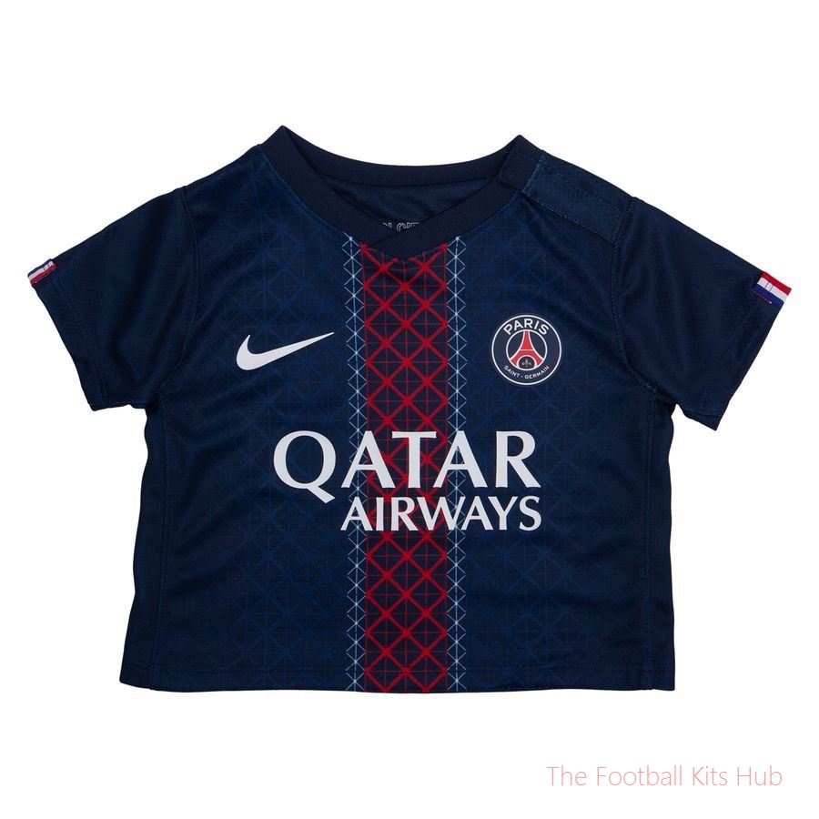 Paris Saint Germain Home Shirt 2025/26 Baby-Kit Kids-unisoccer store
