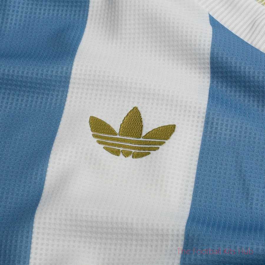 Argentina Home Shirt 50 Years Anniversary Kids LIMITED EDITION-unisoccer store