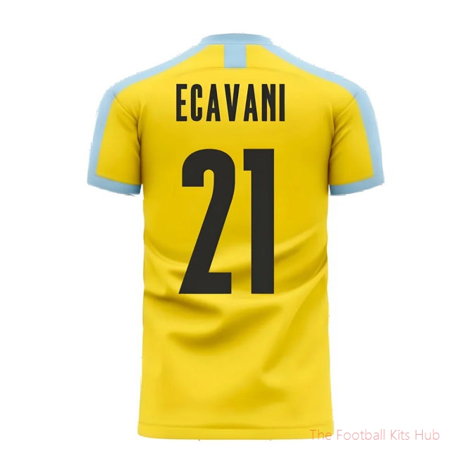 Uruguay 2025-2026 Away Concept Football Kit (Libero) (E CAVANI 21)-unisoccer store
