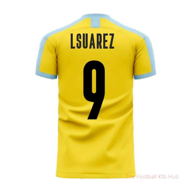 Uruguay 2025-2026 Away Concept Football Kit (Libero) (L SUAREZ 9)-unisoccer store