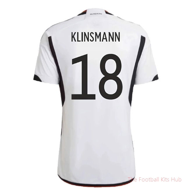 2022-2023 Germany Home Shirt (Kids) (KLINSMANN 18)-unisoccer store