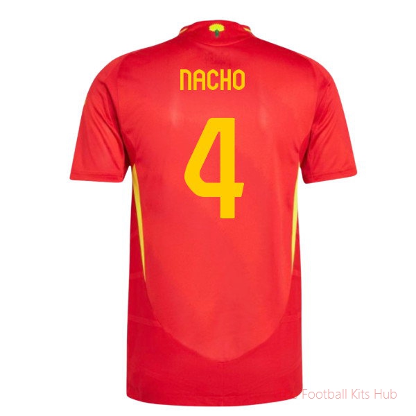 2024-2025 Spain Authentic Home Shirt (Nacho 4)-unisoccer store