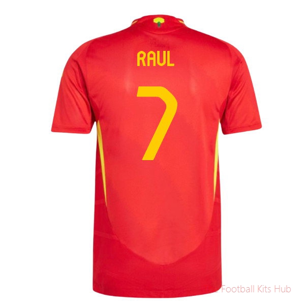 2024-2025 Spain Authentic Home Shirt (Raul 7)-unisoccer store