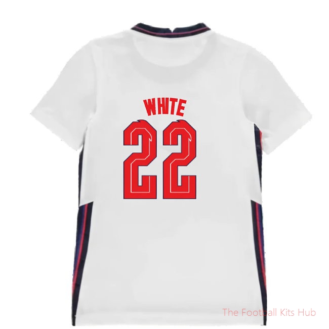 2020-2021 England Home Nike Football Shirt (Kids) (WHITE 22)-unisoccer store