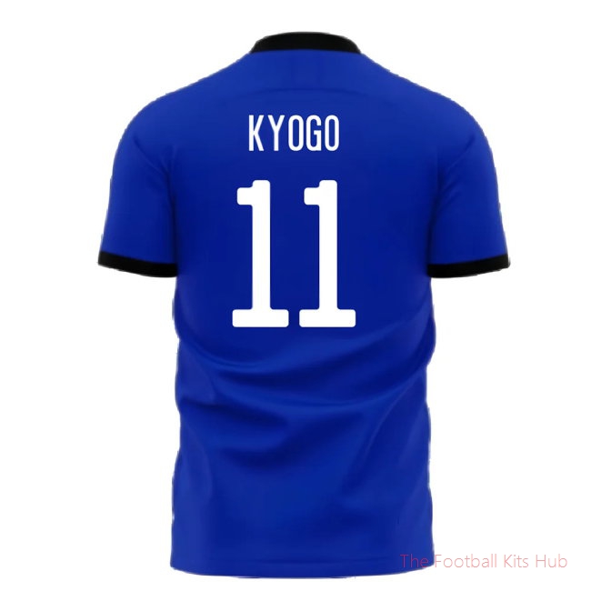 Japan Wave Concept Football Kit (Libero) (KYOGO 11)-unisoccer store