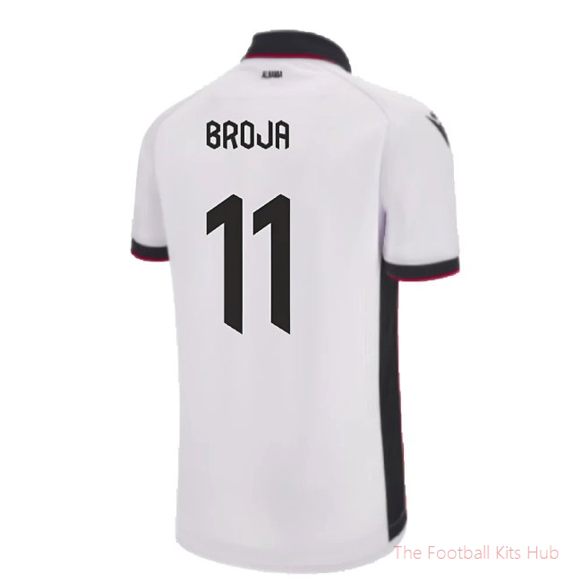 2023-2024 Albania Away Authentic Shirt (Broja 11)-unisoccer store