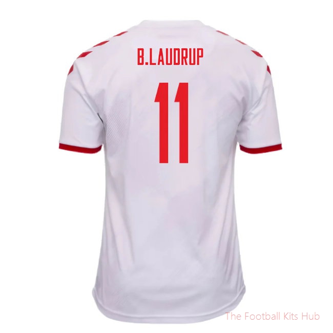 Denmark 2025-2026 Home Concept Football Kit (Viper) (B.LAUDRUP 11)-unisoccer store
