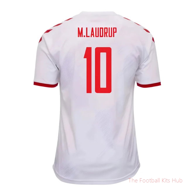 Denmark 2025-2026 Home Concept Football Kit (Viper) (M.LAUDRUP 10)-unisoccer store