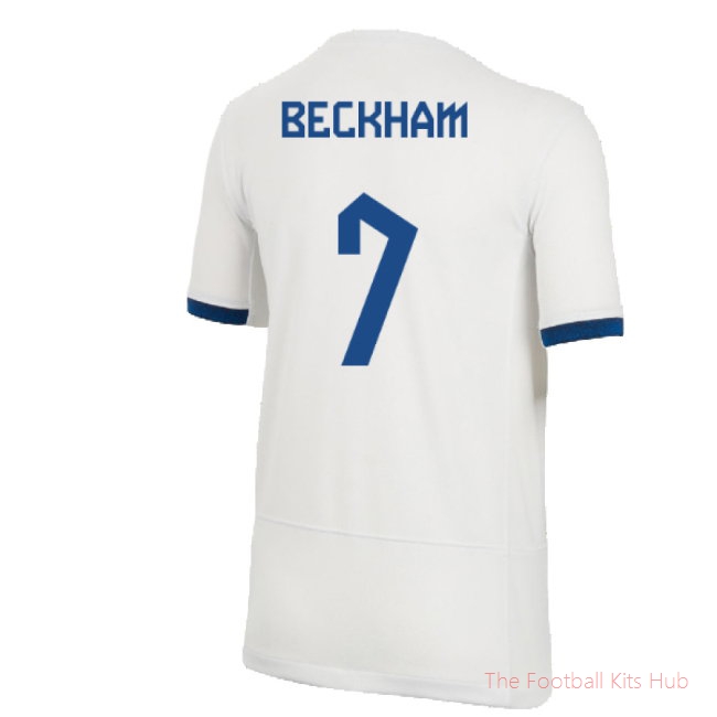 2022-2023 England Away Shirt (Beckham 7)-unisoccer store