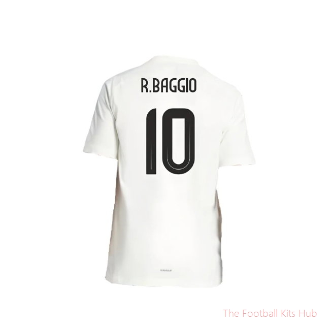 2024-2025 Italy DNA Graphic Tee (White) (R.BAGGIO 10)-unisoccer store