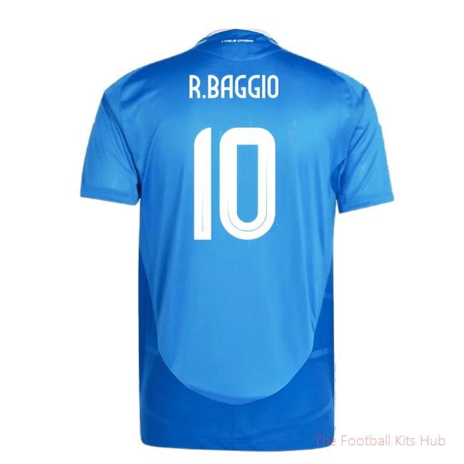 2024-2025 Italy Authentic Home Shirt (R.BAGGIO 10)-unisoccer store