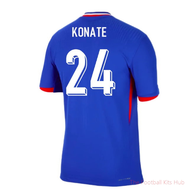 2024-2025 France Dri-FIT ADV Match Home Shirt (Konate 24)-unisoccer store
