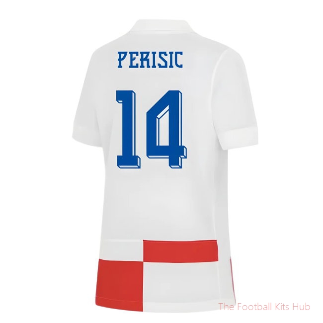 2024-2025 Croatia Home Shirt (Kids) (Perisic 14)-unisoccer store