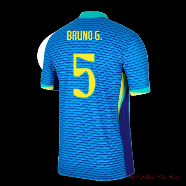 2024-2025 Brazil Away Dri-Fit ADV Match Shirt (Bruno G. 5)-unisoccer store