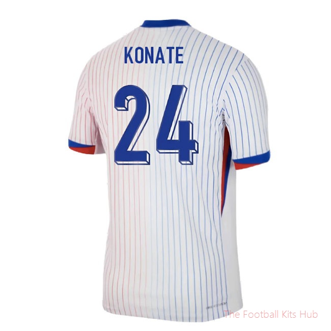2024-2025 France Away Dri-ADV Match Shirt (Konate 24)-unisoccer store