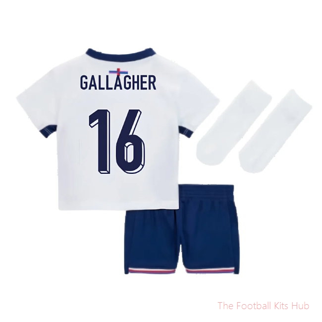 2024-2025 England Home Baby Kit (Gallagher 16)-unisoccer store