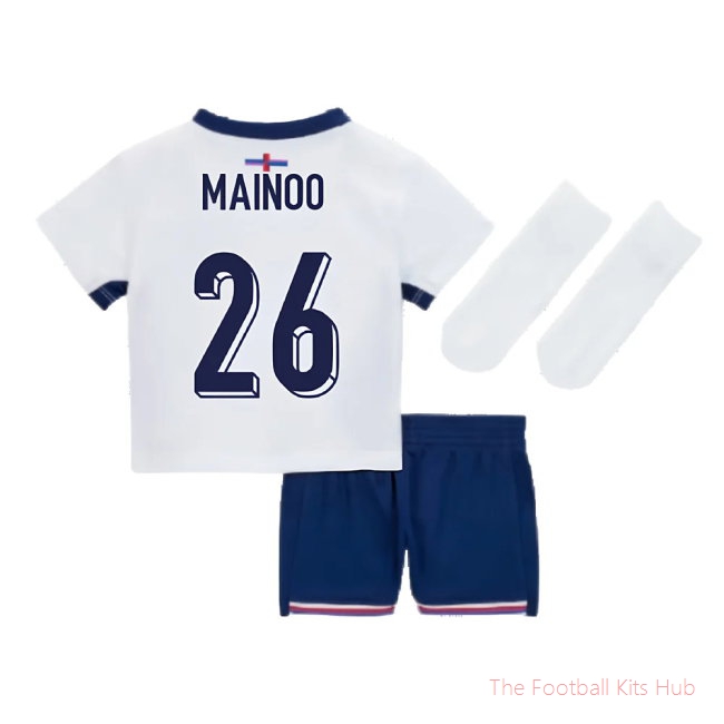 2024-2025 England Home Baby Kit (Mainoo 26)-unisoccer store