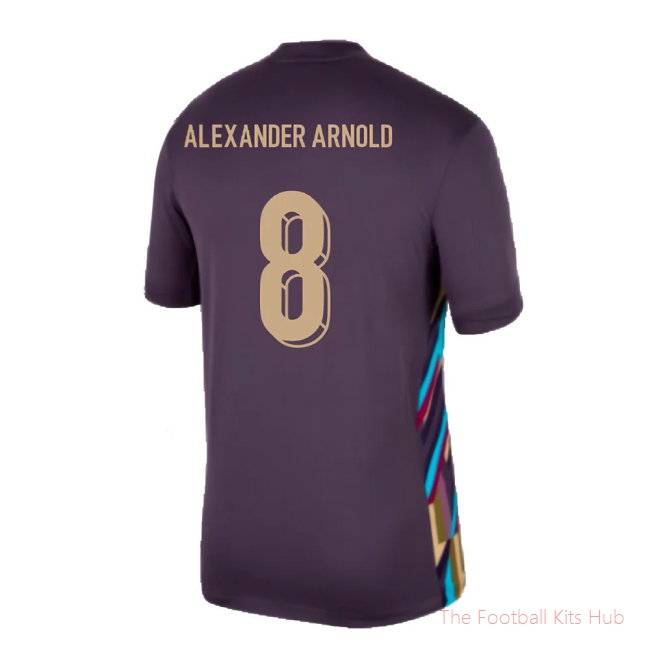 2024-2025 England Away Shirt (Alexander Arnold 8)-unisoccer store