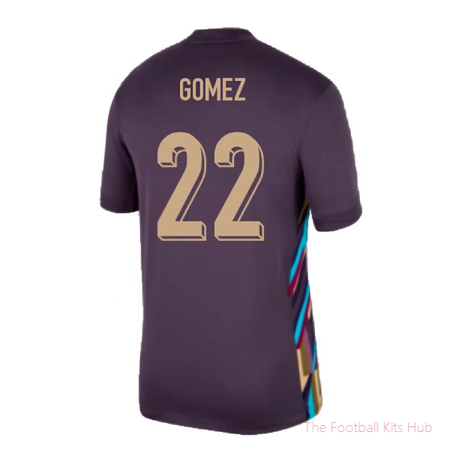 2024-2025 England Away Shirt (Gomez 22)-unisoccer store