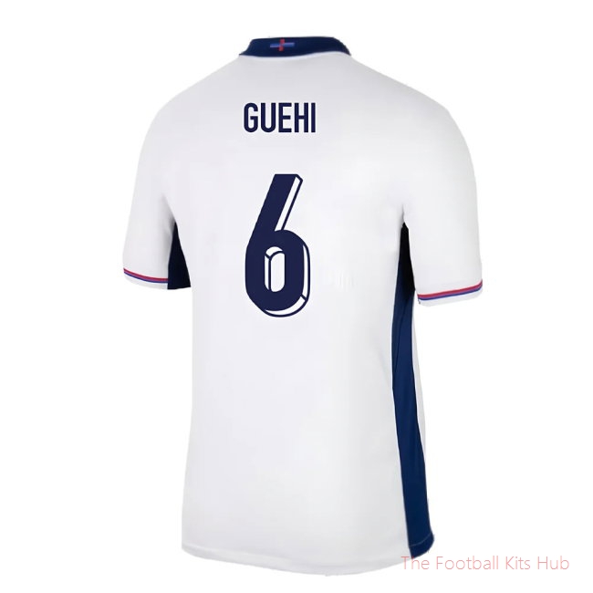 2024-2025 England Home Shirt (Guehi 6)-unisoccer store