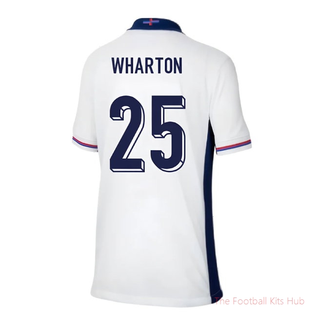 2024-2025 England Home Shirt (Kids) (Wharton 25)-unisoccer store
