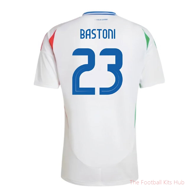 2024-2025 Italy Away Shirt (BASTONI 23)-unisoccer store