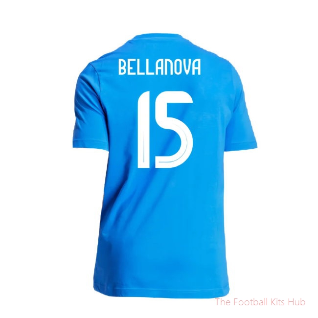 2024-2025 Italy DNA Graphic Tee (Blue) (BELLANOVA 15)-unisoccer store