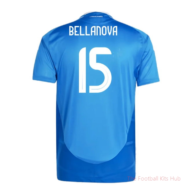 2024-2025 Italy Authentic Home Shirt (BELLANOVA 15)-unisoccer store