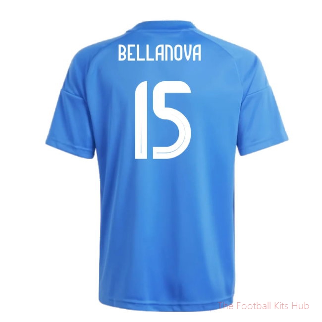 2024-2025 Italy Home Fan Jersey (Kids) (BELLANOVA 15)-unisoccer store