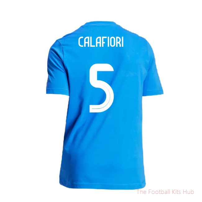 2024-2025 Italy DNA Graphic Tee (Blue) (CALAFIORI 5)-unisoccer store