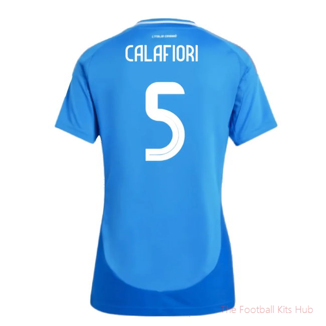 2024-2025 Italy Home Shirt (Ladies) (CALAFIORI 5)-unisoccer store