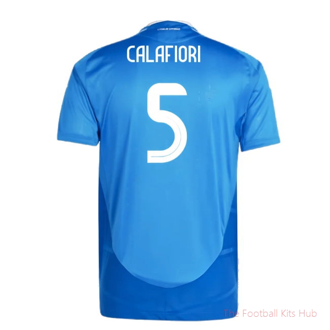2024-2025 Italy Authentic Home Shirt (CALAFIORI 5)-unisoccer store
