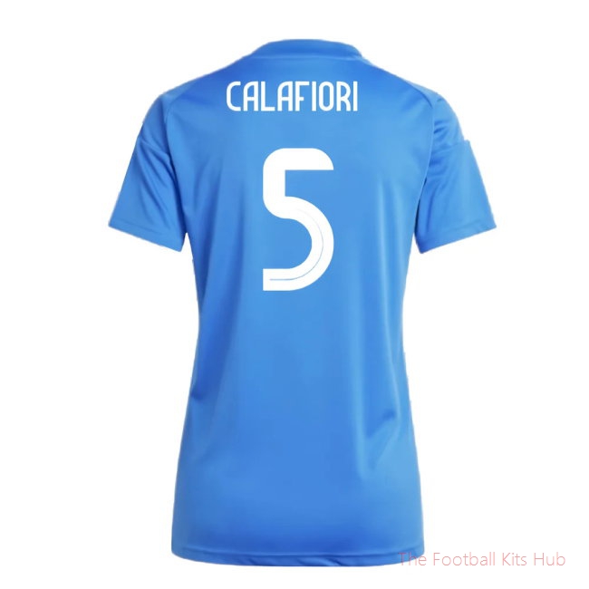2024-2025 Italy Home Fan Jersey (Ladies) (CALAFIORI 5)-unisoccer store