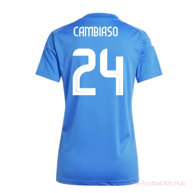 2024-2025 Italy Home Fan Jersey (Ladies) (CAMBIASO 24)-unisoccer store